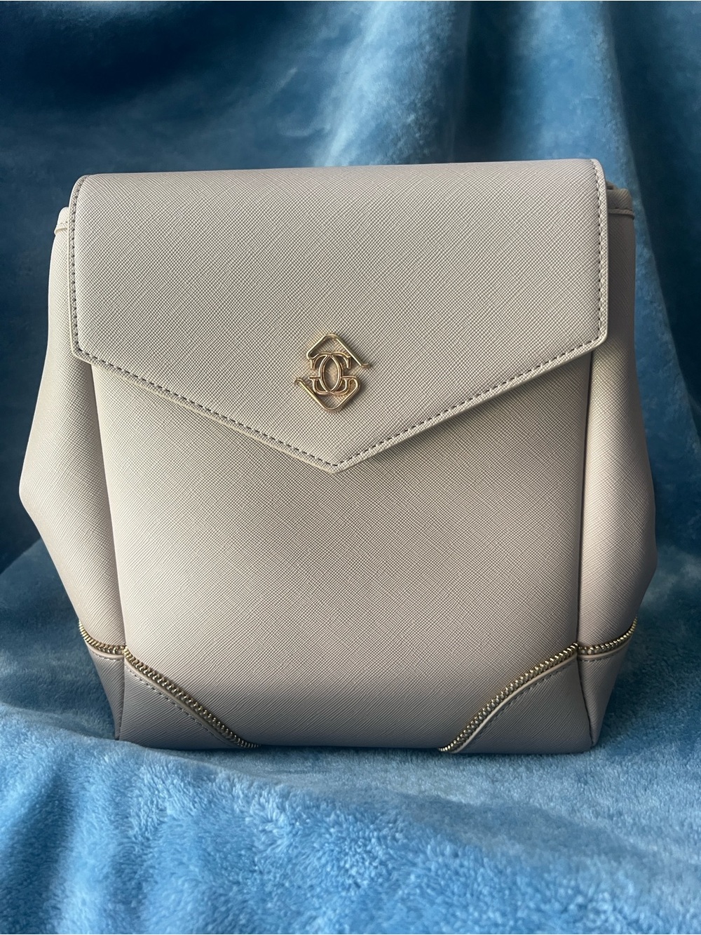 Glass Ladder & Co Beige Handbag & Wallet